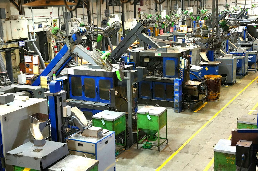 industrial factory floor