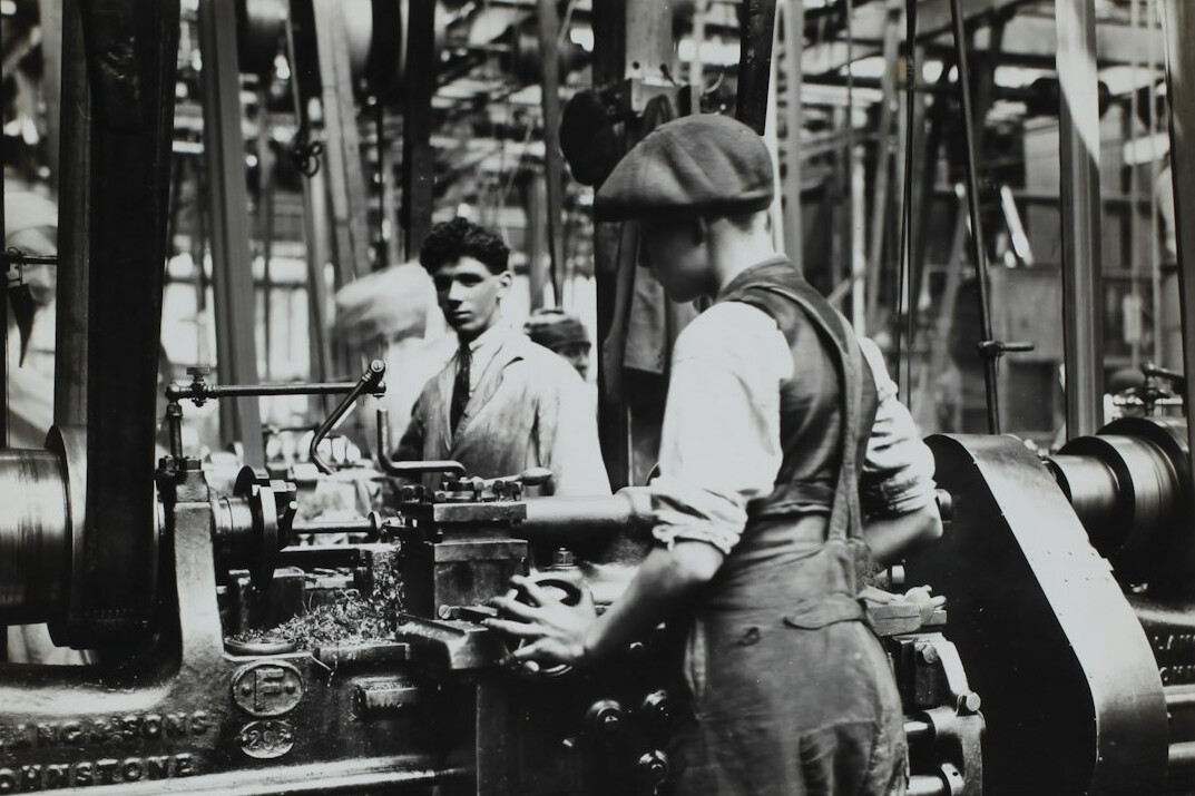 industrial factory floor